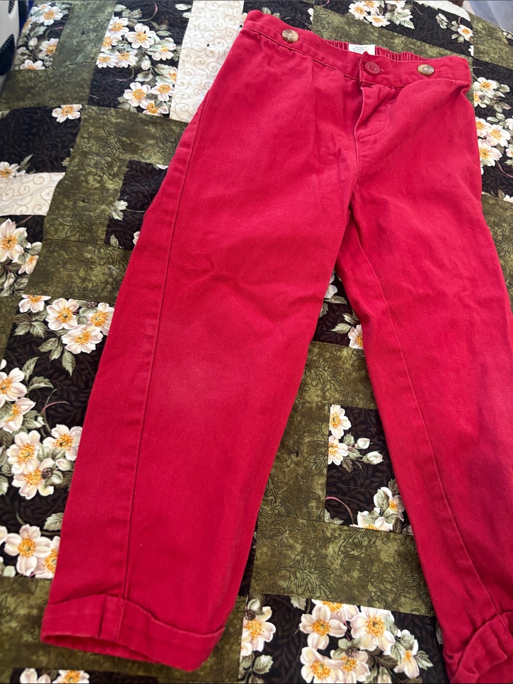 Tahari Boys Red Casual Pants size 4T